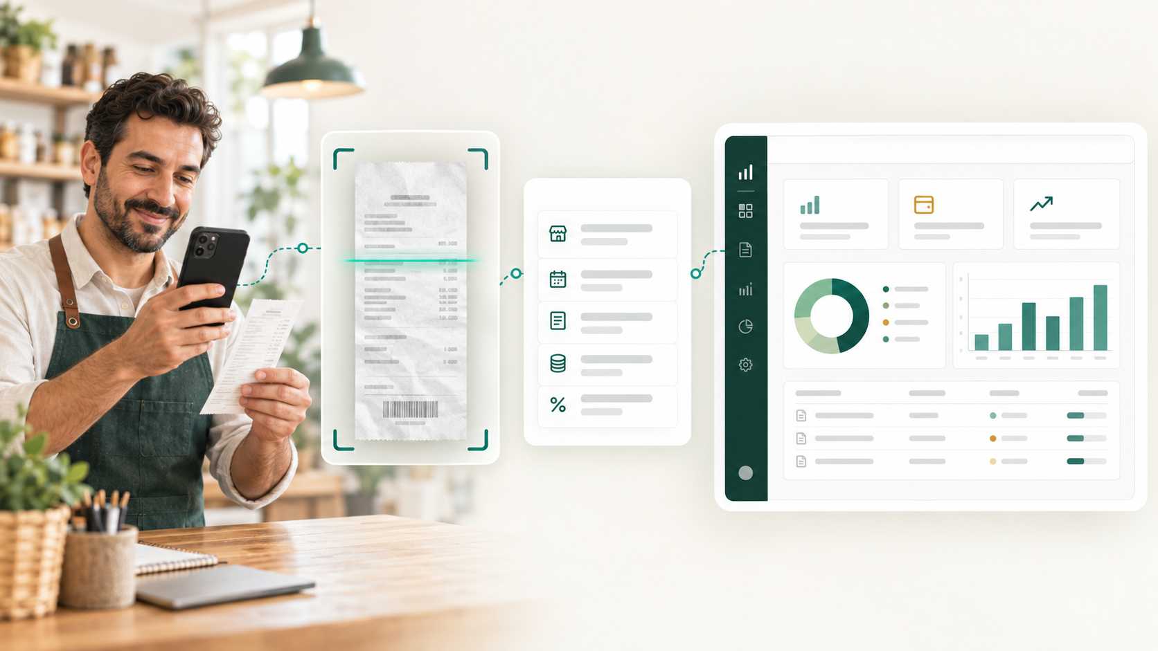 Pi-r Hesap AI ve OCR belge işleme ekranı