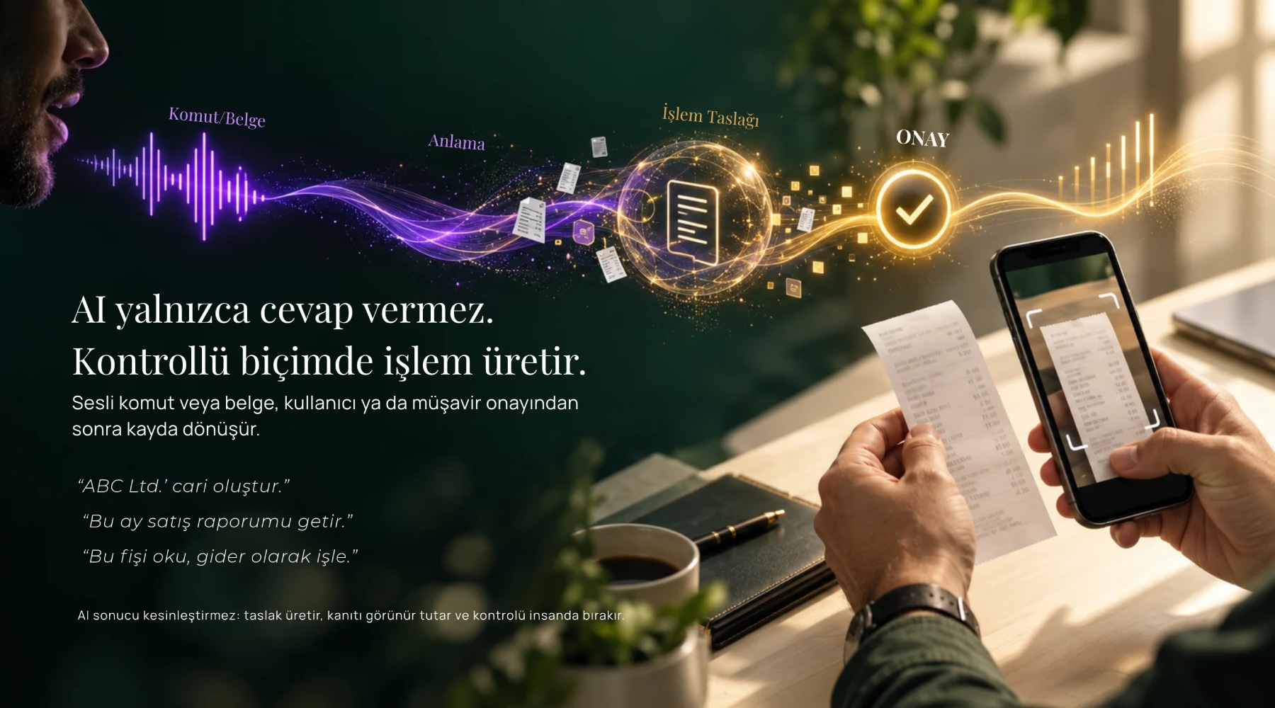 Pi-r Hesap AI ve OCR belge işleme ekranı